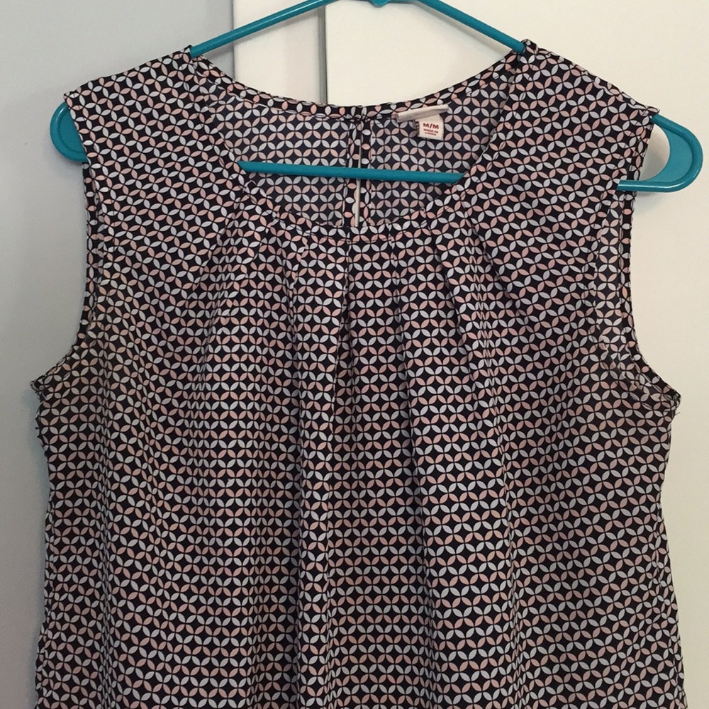 Geo print Merona blouse